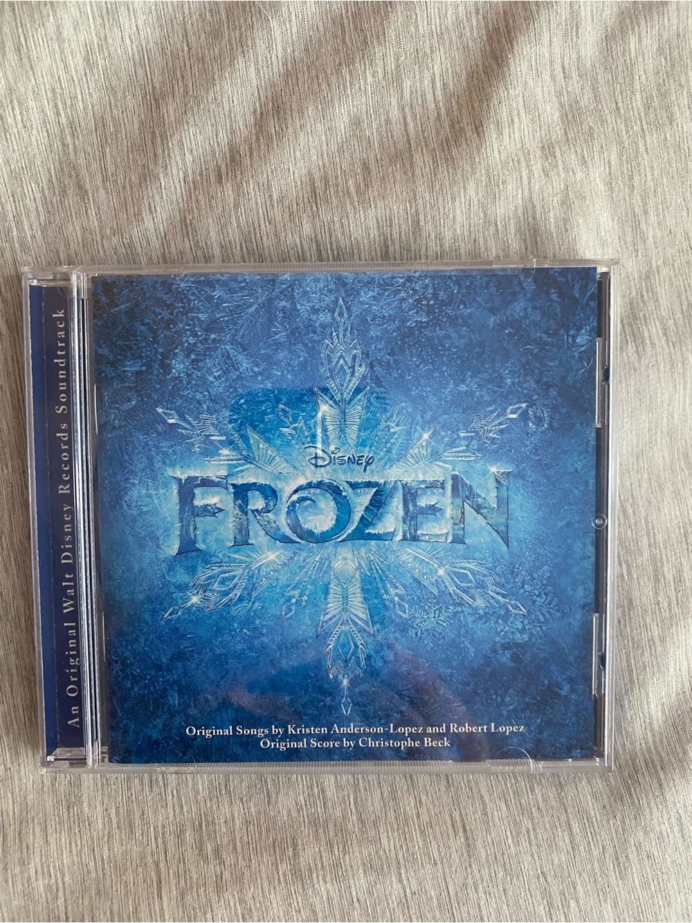 Disney Collectors Item! Frozen Soundtrack CD - Blue Cover